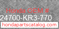 Honda 24700-KR3-770 genuine part number image