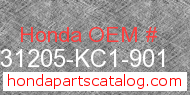 Honda 31205-KC1-901 genuine part number image