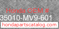 Honda 35010-MV9-601 genuine part number image