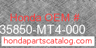 Honda 35850-MT4-000 genuine part number image