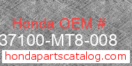Honda 37100-MT8-008 genuine part number image