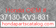 Honda 37130-KV3-831 genuine part number image