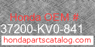 Honda 37200-KV0-841 genuine part number image
