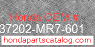 Honda 37202-MR7-601 genuine part number image