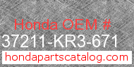 Honda 37211-KR3-671 genuine part number image