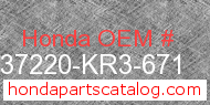 Honda 37220-KR3-671 genuine part number image