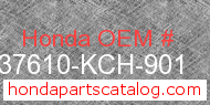 Honda 37610-KCH-901 genuine part number image