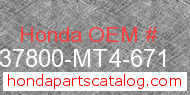 Honda 37800-MT4-671 genuine part number image