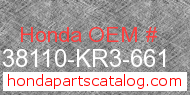 Honda 38110-KR3-661 genuine part number image