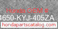 Honda 44650-KYJ-405ZA genuine part number image