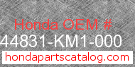 Honda 44831-KM1-000 genuine part number image