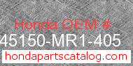 Honda 45150-MR1-405 genuine part number image