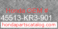 Honda 45513-KR3-901 genuine part number image