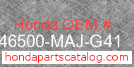 Honda 46500-MAJ-G41 genuine part number image