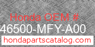 Honda 46500-MFY-A00 genuine part number image