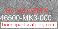 Honda 46500-MK3-000 genuine part number image