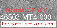 Honda 46503-MT4-000 genuine part number image