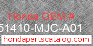 Honda 51410-MJC-A01 genuine part number image