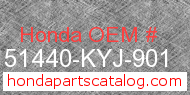 Honda 51440-KYJ-901 genuine part number image