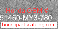 Honda 51460-MY3-780 genuine part number image
