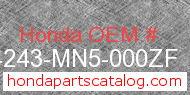 Honda 64243-MN5-000ZF genuine part number image