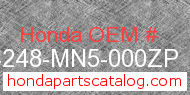 Honda 64248-MN5-000ZP genuine part number image