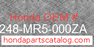 Honda 64248-MR5-000ZA genuine part number image
