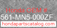 Honda 83561-MN5-000ZF genuine part number image