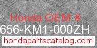 Honda 90656-KM1-000ZH genuine part number image